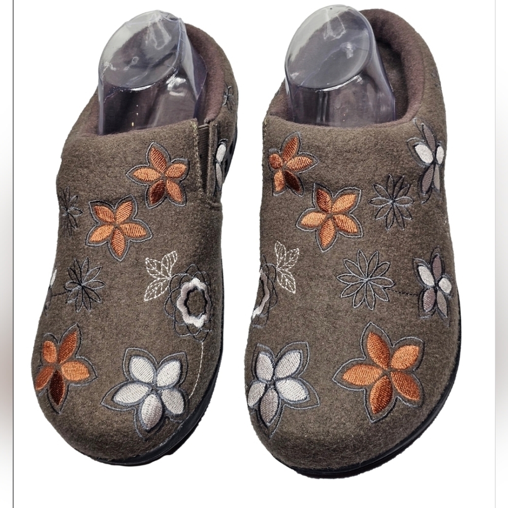 Therafit Angela Wool Slip-on Clogs, Women's Size 41/ 10.5-11 US - Picture 4 of 7